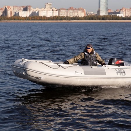 Лодка ПВХ Heavy Duty 430 AL Badger | Алюминиевый пайол